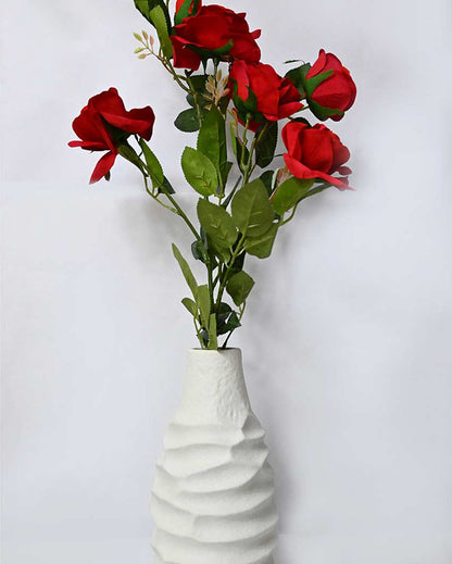 Classic Artificial Rose Flower Stick Plant Without Vase | 3 Feet