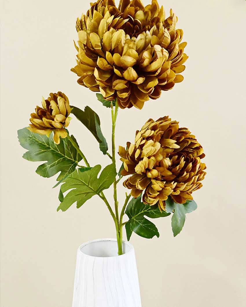 Attractive Artificial Peony Flower Stick Plant Without Vase | 3 Feet