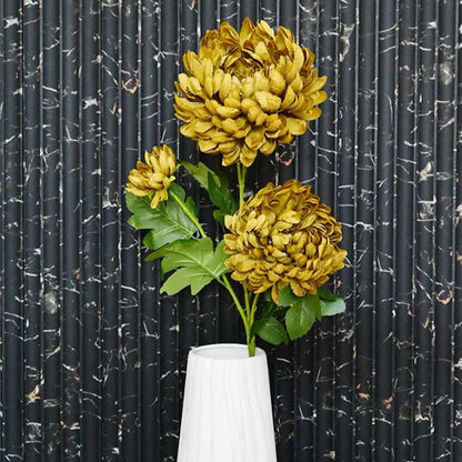 Attractive Artificial Peony Flower Stick Plant Without Vase | 3 Feet