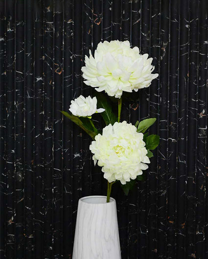 Attractive Artificial Peony Flower Stick Plant Without Vase | 3 Feet