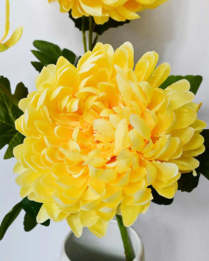 Attractive Artificial Peony Flower Stick Plant Without Vase | 3 Feet