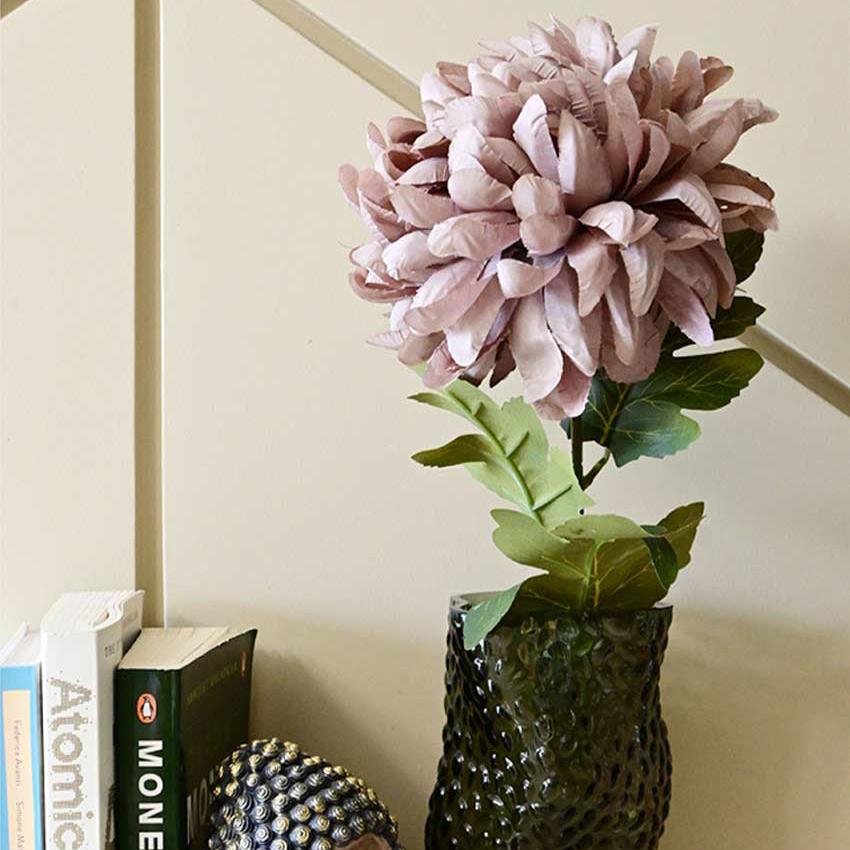 Chic Attractive Artificial Peony Flower Stick Plant Without Vase | 2 Feet