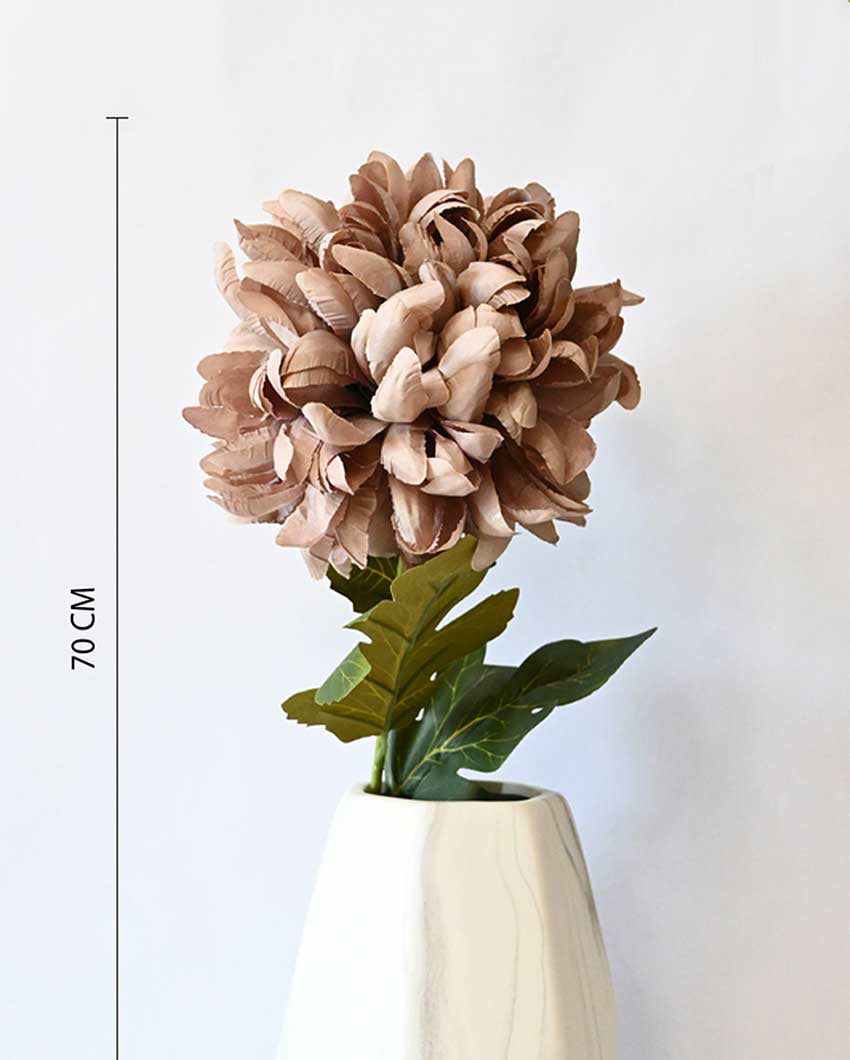 Chic Attractive Artificial Peony Flower Stick Plant Without Vase | 2 Feet