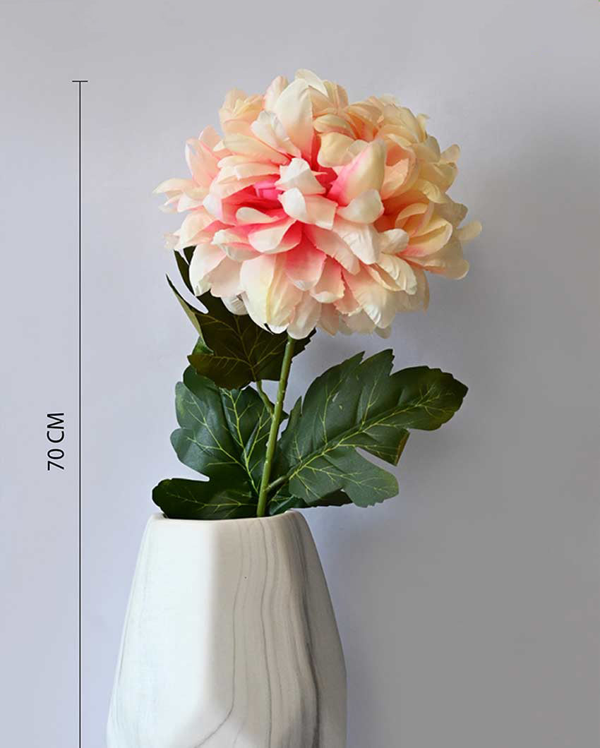 Chic Attractive Artificial Peony Flower Stick Plant Without Vase | 2 Feet