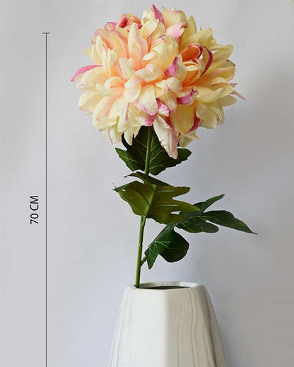 Chic Attractive Artificial Peony Flower Stick Plant Without Vase | 2 Feet