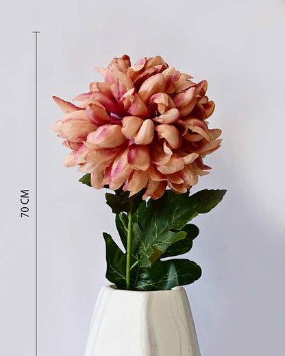 Chic Attractive Artificial Peony Flower Stick Plant Without Vase | 2 Feet