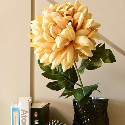 Chic Attractive Artificial Peony Flower Stick Plant Without Vase | 2 Feet