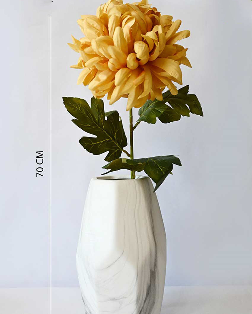 Chic Attractive Artificial Peony Flower Stick Plant Without Vase | 2 Feet