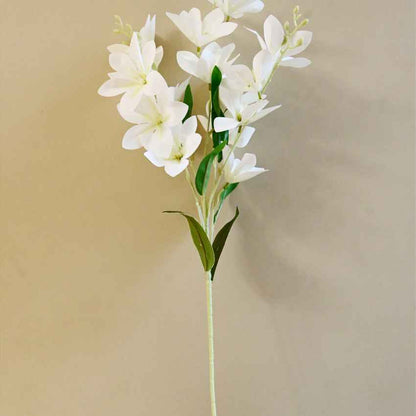 Graceful Artificial Magnolia Flower Stick Without Vase | 34 inches