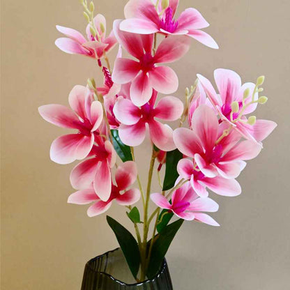 Graceful Artificial Magnolia Flower Stick Without Vase | 34 inches