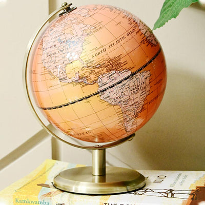 Classic Elegance Globe On Metal Stand | 6 x 8 inches
