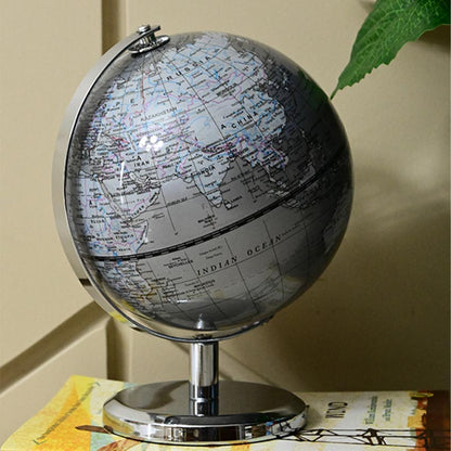 Classic Elegance Globe On Metal Stand | 6 x 8 inches