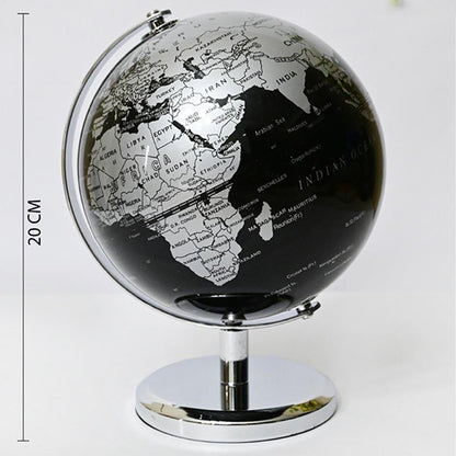Classic Elegance Globe On Metal Stand | 6 x 8 inches