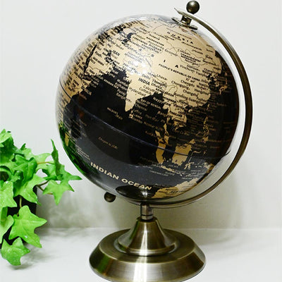 Classic Elegance Globe On Metal Stand | 9 x 12 inches