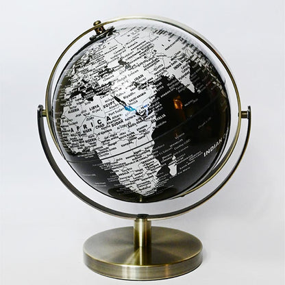 Classic Elegance Globe On Metal Stand | 9 x 11 inches