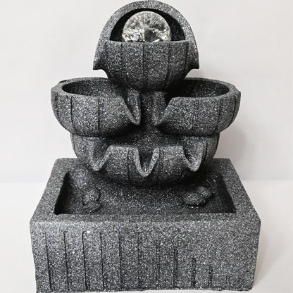 Graceful Serenity Tabletop Water Fountain Accent Decor | 8 x 4 x 10 inches
