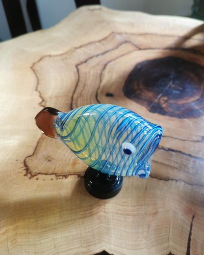 Decorative Hungry Fish Table Decor Glass