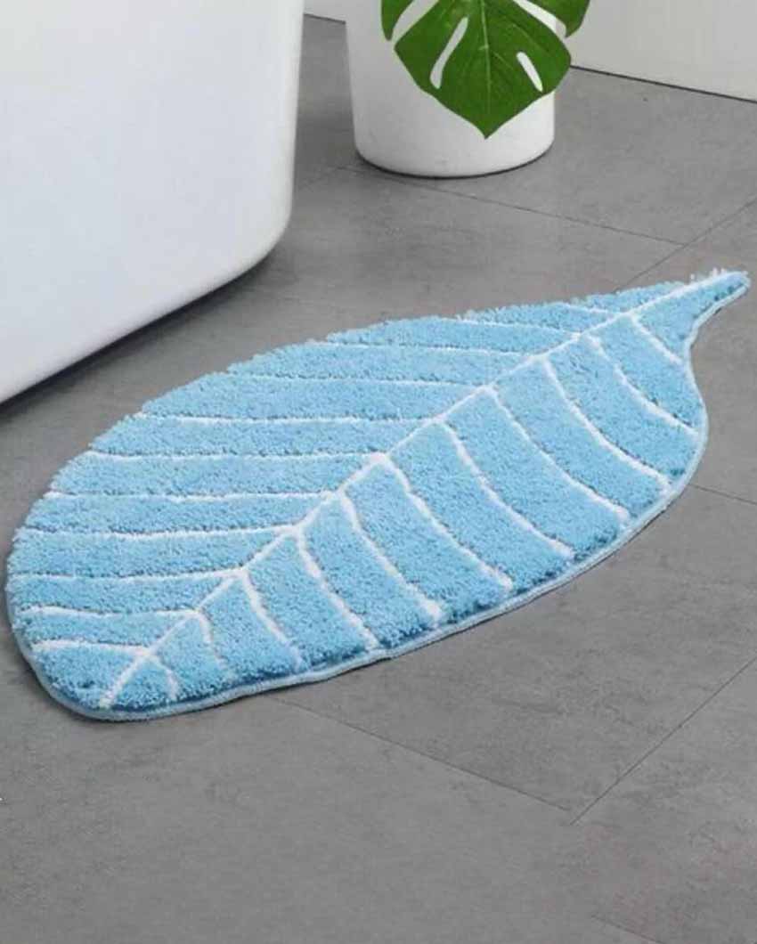 Tufted Leaf Shape Doormat | Single