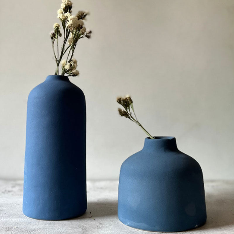 BL Pot Vases | Set Of 2 | 9.5, 6 Inches
