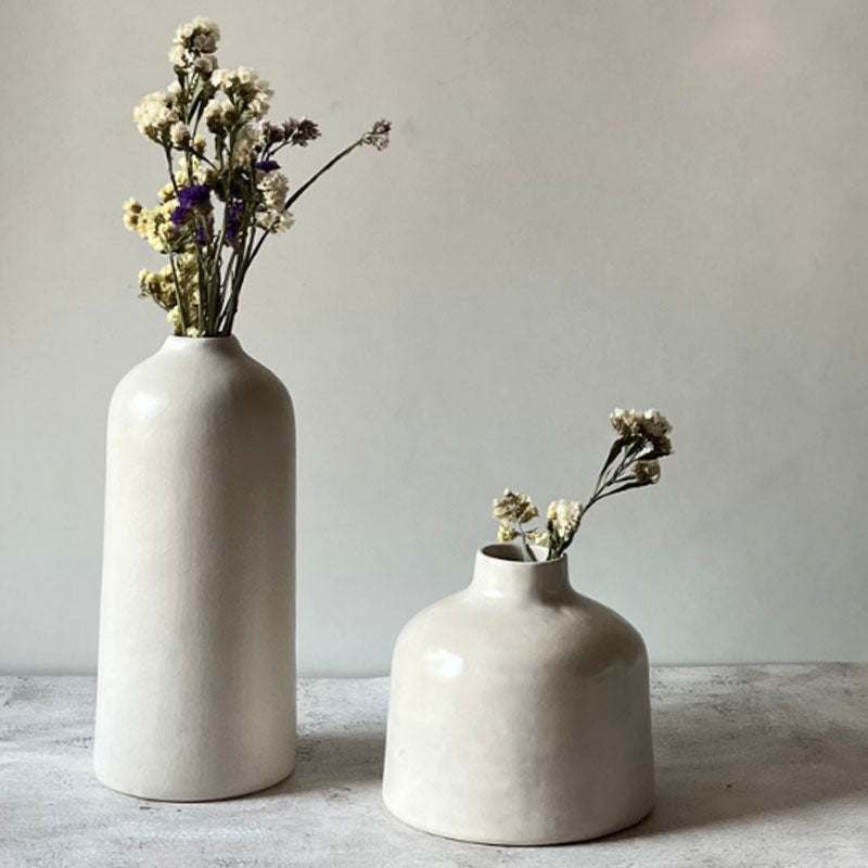 BL Pot Vases | Set Of 2 | 9.5, 6 Inches
