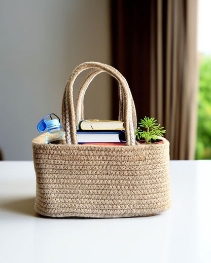 Washable Cotton Storage Basket | 9 x 5 x 5 inches