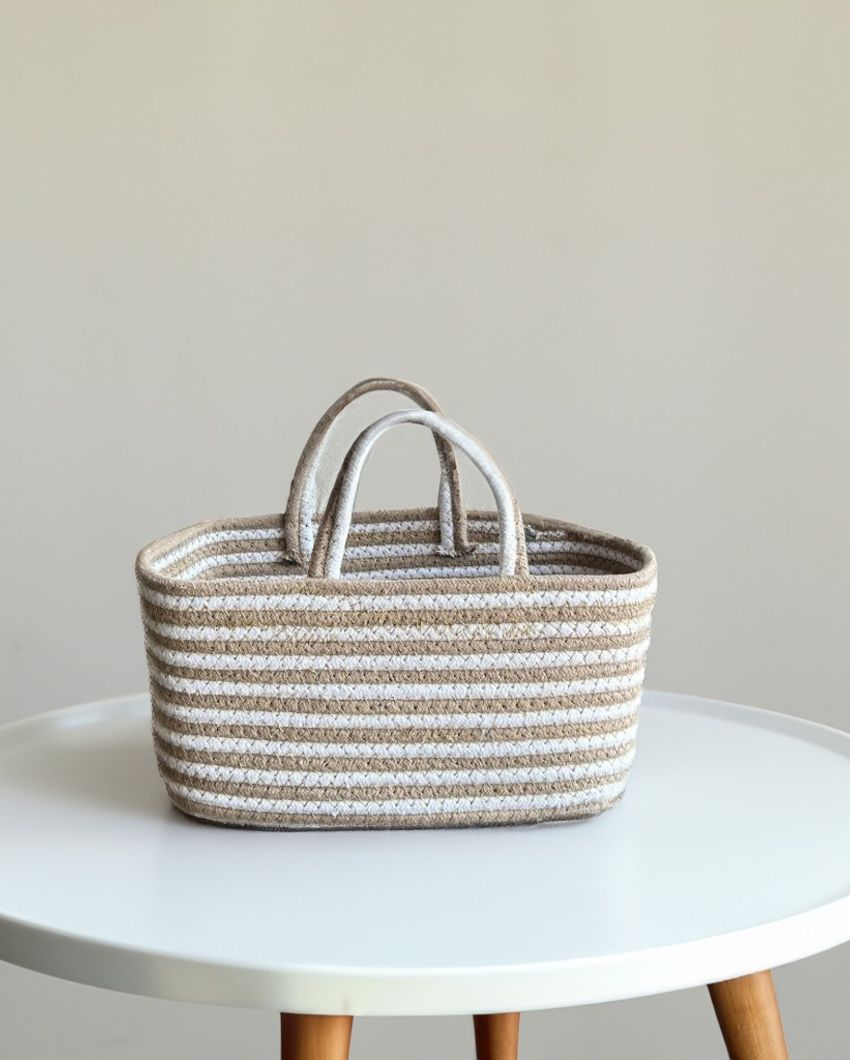 Washable Cotton Storage Basket