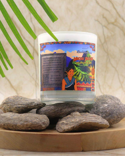 Machu Picchu Destination Jar Candle | 4 x 4 inches