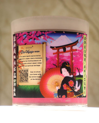 Japan Destination Jar Candle | 4 x 4 inches