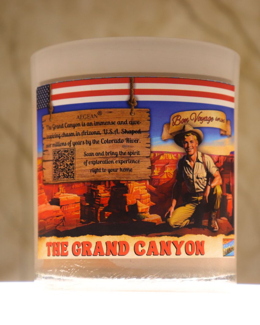 Grand Canyon Destination Jar Candle | 4 x 4 inches