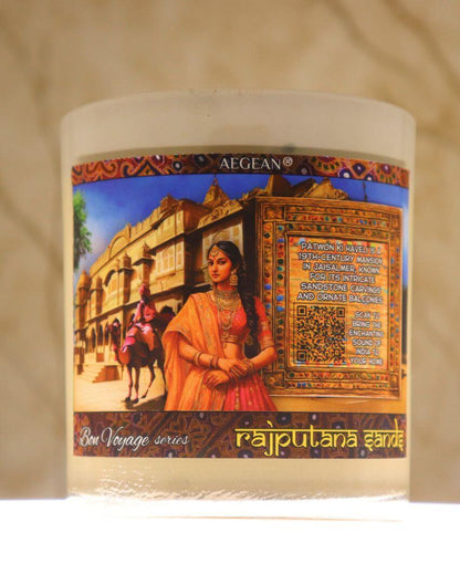 Rajasthan Destination Jar Candle | 4 x 4 inches