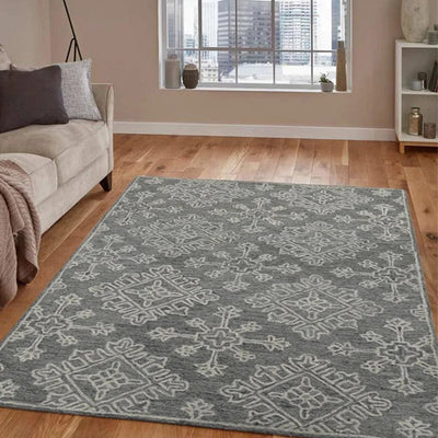 Boston Hand Tufted Wool Carpet | 6 x 4 Feet