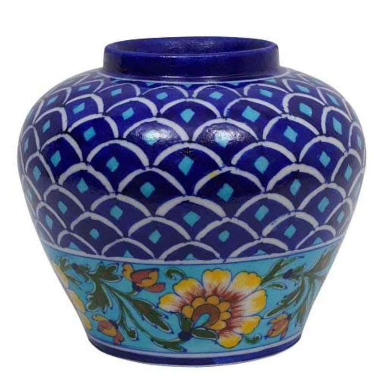 Halianthus Handpainted Ceramic Vase Default Title