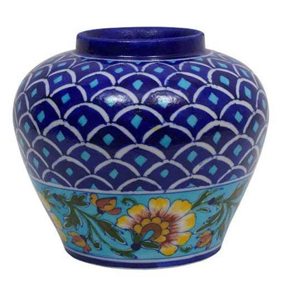 Halianthus Handpainted Ceramic Vase Default Title