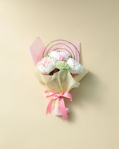 Handcrafted Peony Flowers Bouquet | 10 x 7 x 3 inches