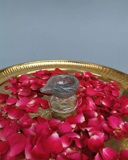 Brahmam Deep Art Glass Puja Diya