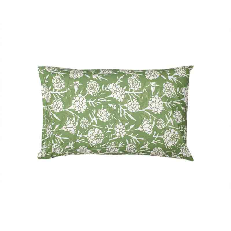 Green Genda Phool Single Bedsheet Set Default Title