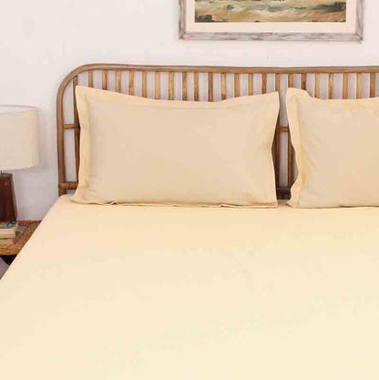 Beige Ginger Double Bedsheet Set Default Title