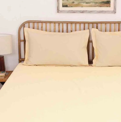 Beige Ginger Fitted Bedsheet Set Default Title