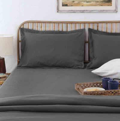 Grey Pepper Double Bedsheet Set Default Title