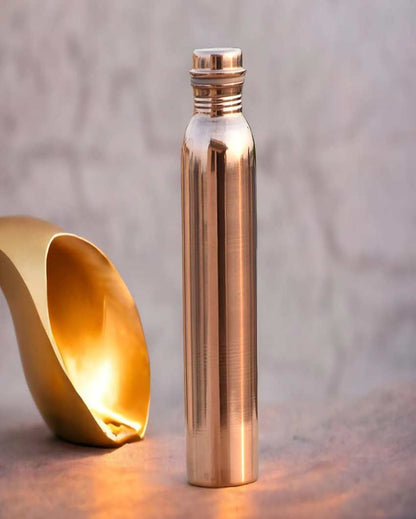 Durable And Leak-Proof Design For Efficient Storage Pure Copper Water Bottle | 1L | 3 x 11 inches