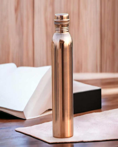 Durable And Leak-Proof Design For Efficient Storage Pure Copper Water Bottle | 1L | 3 x 11 inches