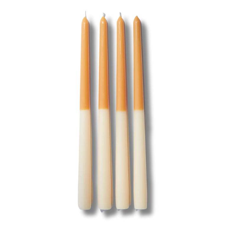 Orange Mix & Match Tapered Candles |Set of 4 Default Title