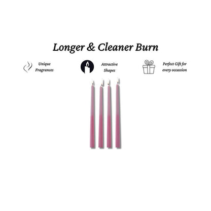 Pink Mix & Match Tapered Candles |Set of 4 Default Title