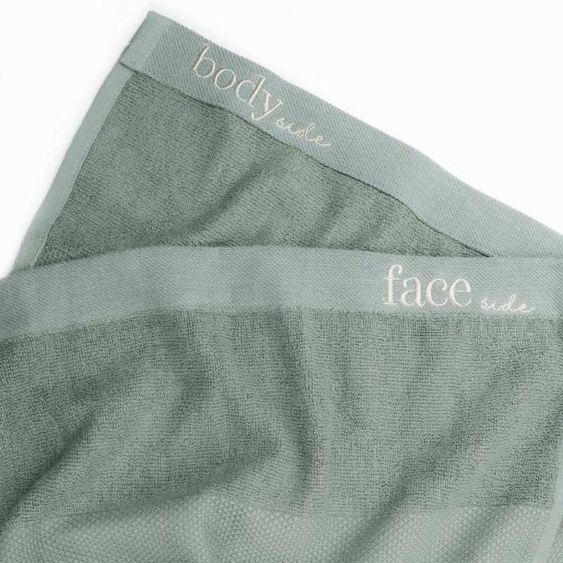 Bamboo Terry Bath Towel Plus Size Sage Green