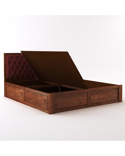 Ample Comfort Minicoy King Size Storage Bed | 78 x 72 x 47 inches