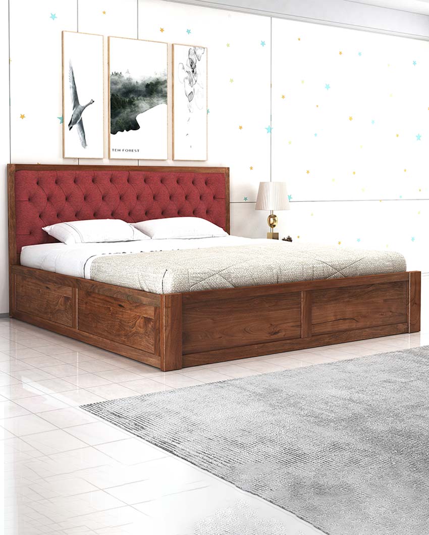 Ample Comfort Minicoy King Size Storage Bed | 78 x 72 x 47 inches