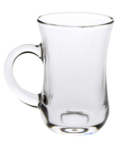 Table Drinkware Transparent Mug With Handle  | 100ml |  3 x 4 inches