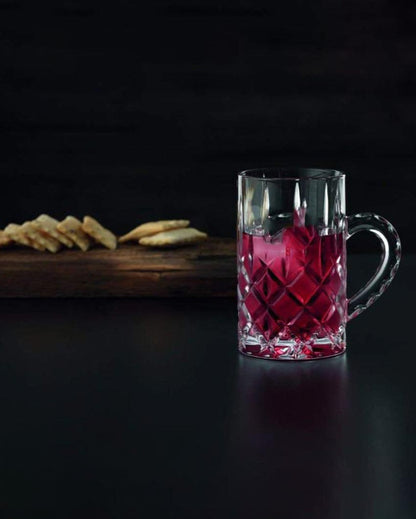 Heavy-Duty Clear Glass Beer Mugs | 450ml | 4 x 5 inches