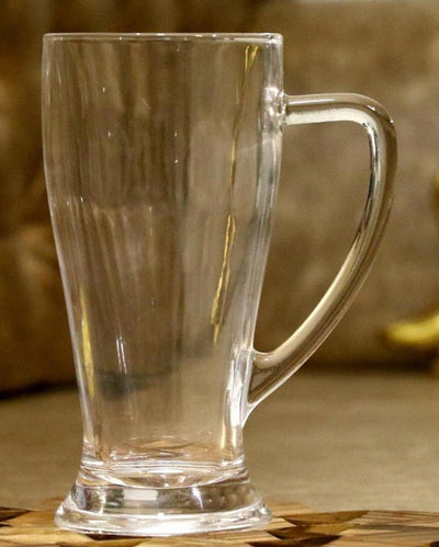 Durable Clear Glass Beer Mugs | 250ml | 3 x 6 inches