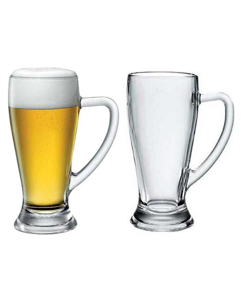 Craft Beer Enthusiast Clear Glass Mugs | 250ml  | 3 x 6 inches